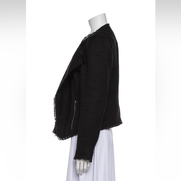 Saks Fifth Avenue Black Tweed Jacket - Picture 2 of 11